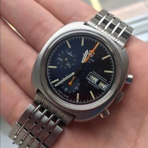 Vintage automatic tissot navigator chronograph